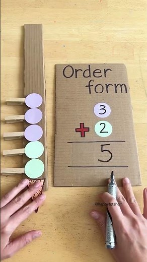 Hands on Ice Cream activity for kids to learn addition