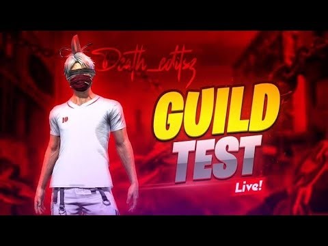 darkzone gaming is live freefire guild test with request redeeam code give 1v4 🔥✨️