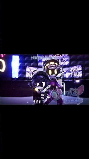 Uzi x N⭐️💜 Ennie Mennie || Hannia Nandz #glitchproductions #murderdronesepisode8 #nuzi #mmd #3d