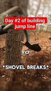 Day two of Building a Jump line? 🤔#mtb #creative #bikelife #pov #viral