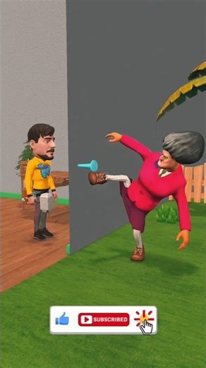 Mr Beast and Teacher Scary 3D Funny animation nailing | Funny 3D moments