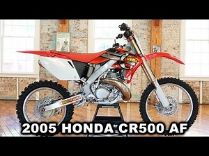 SERVICE HONDA CR500 AF IN SHOWROOM CONDITION
