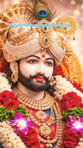 shyam preet mei tose lga baitha💫 hu#khatushyam #krishna #shyambaba