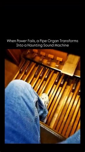 @factorymuse on Instagram: "When a pipe organ loses power, it doesn’t simply stop—it collapses into something unsettling. Organs rely on a constant flow of air and electrical control to maintain the balance of thousands of pipes. When the system shuts down mid-performance, air pressure drops unevenly, valves close at different rates, and the pipes detune in real time. Instead of a clean finish, the sound bends, moans, and fragments into a chilling echo that feels almost alive. It’s physics, air,