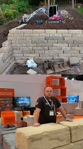 Wotblock on Instagram: "Wotblock at the Construction Week 2024  Introducing Grand Ledge, our newest landscaping product!  Whether you’re building retaining walls, garden walls, or freestanding walls, Grand Ledge offers the authentic look of natural snapped limestone. #wotblock"