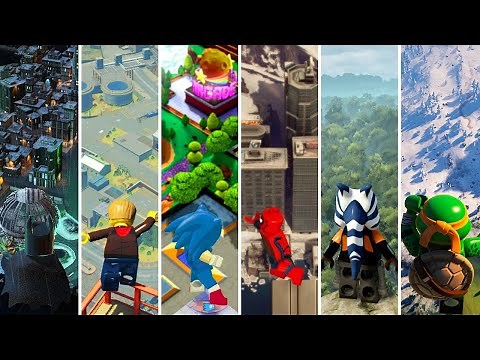 Jumping From the Highest Points in LEGO Videogames (2024)