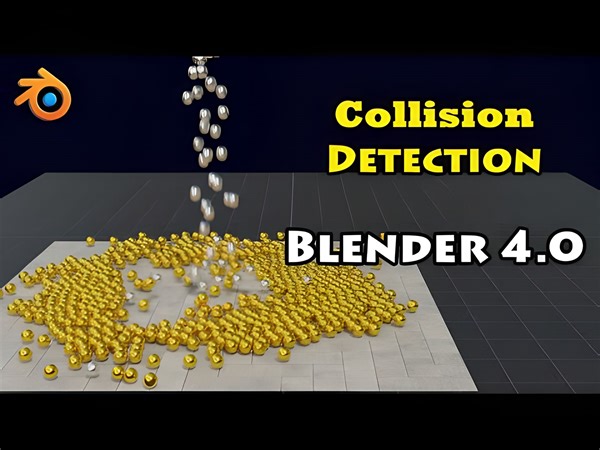 【中字】Blender VFX 教程：刚体物理中的碰撞检测 基于Python脚本的高级教程