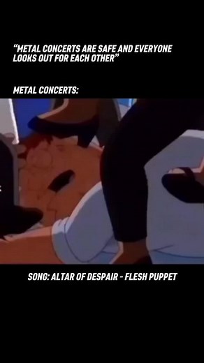 7.7K views · 5K reactions | Look, most of the time we do look out for each other. But I’ve been to a few shows where it’s every person for themselves 藍 . . SONG: @altarofdespair - flesh puppet | BrandonBreakdown | Facebook