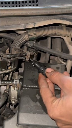 Intake Air Temperature Sensor Open Clean And Fitting #intake #air #sensor #clean #temperature