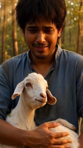 बकरी का हिम्मत 😱 #aishorts #aivideo