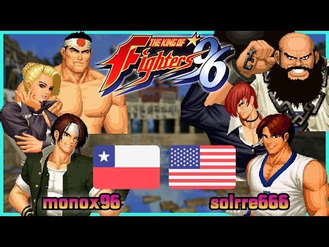 The King of Fighters '96 || monox96 🇨🇱 VS 🇺🇸 solrre666 || FIGHTCADE 2