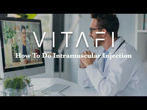 How To Do A Intramuscular Injection: Vitafi Life HRT Guide