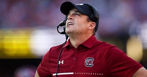 WATCH: Shane Beamer, South Carolina put on incredible holiday light show in Williams-Brice Stadium