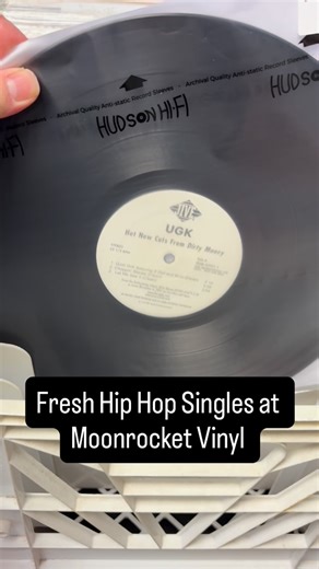 Moonrocket Vinyl on Instagram: "Dropped some fresh classic hip hop singles promos soundtracks DJ mixes 90s-2000s more coming roll up #recordstore #vinyl #morrisvillepa #vinylcollector #hiphoprecords"