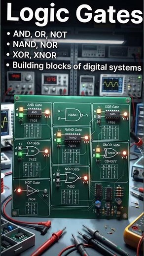What Are Logic Gates?#education #engineering #digitalelectronics #EngineeringShorts #logicgates
