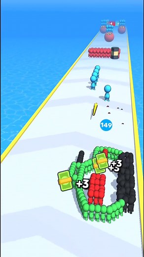 Crowd Formation Gameplay iOS Android iphone #tutorial #funny #yt