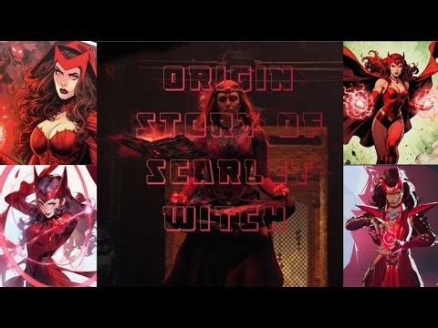 ORIGIN STORY OF SCARLET WITCH 🧙‍♀️