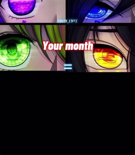 Ur month you Demon Slayer character p1