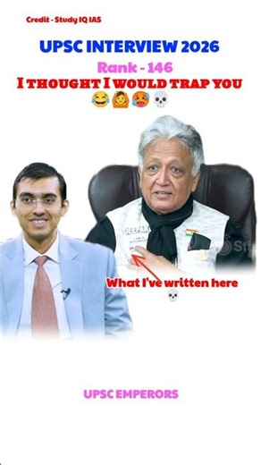 Trapped 😂 RANK - 146 Study IQ IAS #upsc #ias #ips