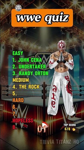 Can You Guess These WWE Superstars 🏆 Wrestling Trivia Challenge! 💪 #wwe #quiz #trivia #wrestling