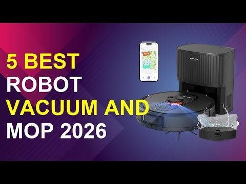 5 Best Robot Vacuum And Mop 2026 | Top Robot Vacuum Mop Combo | best cleaning tools review
