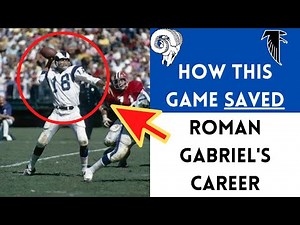 The Game That SAVED Roman Gabriel's CAREER | Rams @ Falcons (1971)