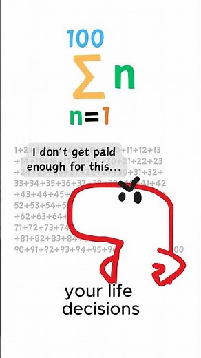 Sum from 1 to 100? EASY!