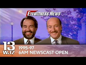 WJZ-TV Baltimore | Eyewitness News Morning Edition 6AM Newscast Open | 1995-1997 | WJZ 13