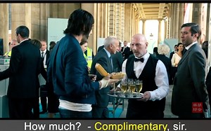 #complimentary #电影片段记单词 让记单词不那么枯燥 #学英语