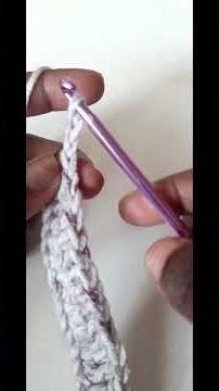 BEGINNER CROCHET WOOLEN THREAD PATTERN FOR MAKING BLANKET, SCARF, AND MORE