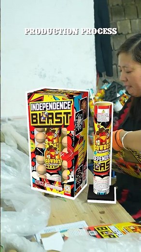 How does the factory produce Artillery Shell fireworks #cowboyfireworks
