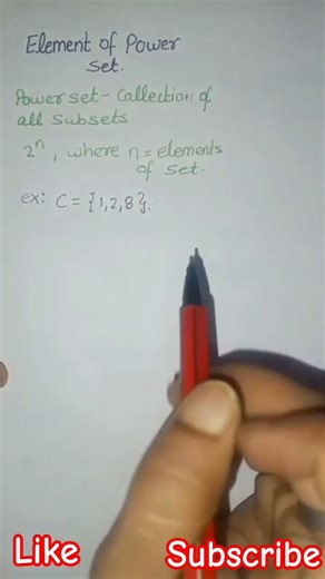 Don’t Forget This Power Set Rule 😱😱 | Sets in 1 Minute | #exam #maths #shorts