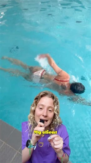 She Learned to Swim in 6 Weeks 🏊‍♀️ #swimming #swim