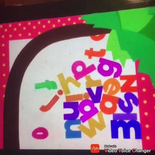 Chicka Chicka Boom Boom Letters Falling Down From The Coconut Tree