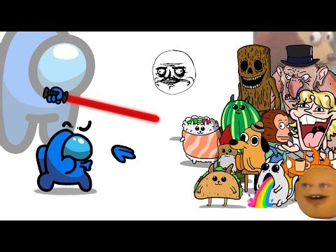 Mini Crewmate Kills Famous Meme - COMPILATION| Among Us