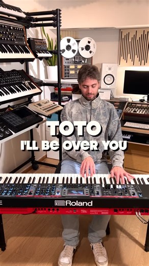 87K views · 44K reactions | “I’ll Be Over You” by @totothemselves One of my all-time favorite songs ❤️ On the @rolandglobal V-Stage  #piano #80smusic #toto #synthwave #rolandvstage #musicreels | Marcello Cassanelli | Facebook