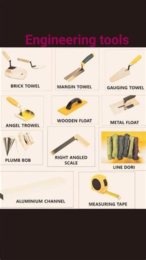 Engineering tools #civilengineer_basicknowledge