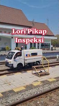 LORI PIKAP INSPEKSI MELINTAS STASIUN SUMOBITO #keretaapi #indonesianrailway