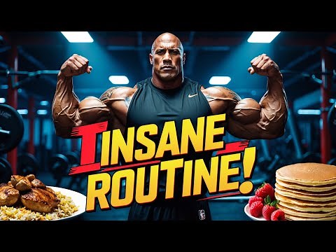 The Rock's Insane Daily Diet And Fitness Routine!