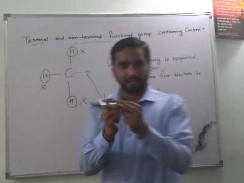 Terminal and Non Terminal Functional Group of Organic compunds"Chemistry tutorials pathshala"