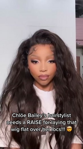 Chlöe Bailey's Hairstylist Nails the Locs to Wig Transformation