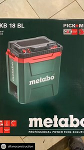 No - For real - you can get this cooler for free! Spend $500 on Metabo Cordless and we'll send you our new cooler free. Wait, what's going on with this cooler? Let's break it down. Multiple Power Source Options  18V Battery, 120V Outlet, or 12V Car Outlet Both Cooling & Heating Functions ❄️ Max. Cooling ~38°F Max. Heating ~135°F Ready to Go  25 qt Capacity, Bottle Opener, & Stackable on MetaBOX system Click here for details: https://fal.cn/3pI1r | Metabo | Facebook