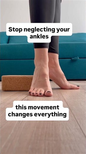 Improve Ankle Mobility & Rotation with this Block Drill