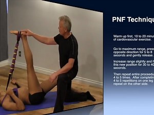 腘绳肌-PNF拉伸