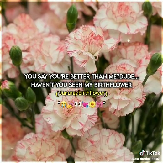 January Birth Flower Tattoo Ideas for January Babies