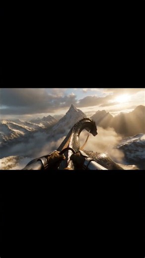 🐉 Morning Flight on Dragonback | A Journey Above the Clouds ☀️
