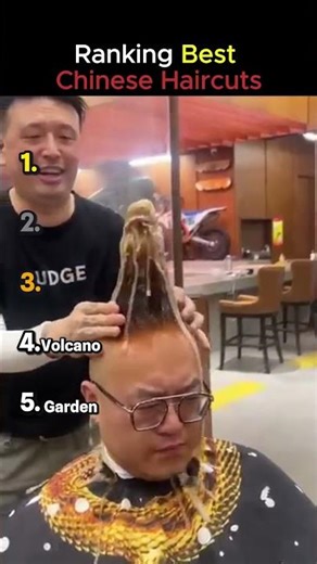 Ranking Best Chinese Haircuts #shorts