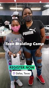 📣 TEEN BRAID CAMP IS BACK! 🎉 🧠💇‍♀️ Learn. Braid. Slay. Repeat. 👧🏾 Ages 11-18 | 👑 Beginners Welcome 📅 October 19, 2025 🕗 8AM - 5PM 📍1314 S. Main St, Duncanville, TX 75137 ✨ Does your teen want to learn how to braid or perfect their skills? This is THE CAMP for them! In just ONE day, your teen will learn 🔥 braid techniques, connect with other future braid bosses, and leave with the skills to braid for friends, family—or even start their OWN braid biz 💼💅🏽 🎓 What They’ll Learn: ✅ Basi