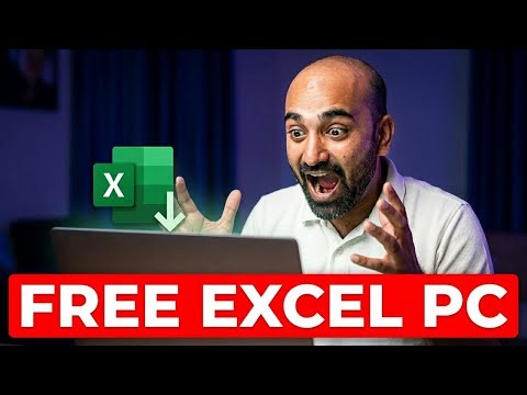 How To Download Excel In PC For Free?