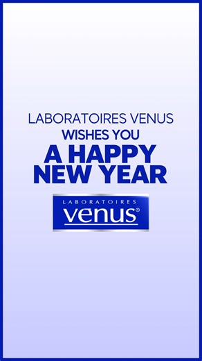Laboratoires VENUS on Instagram‎: "A new year, a brighter glow. Laboratoires Venus wishes you a beautiful and radiant 2026. Happy New Year! ✨ سنة جديدة، إشراقة أجمل ✨ مختبرات فينوس تتمنى لكم سنة 2026 مليئة بالجمال والتألق. سنة سعيدة! 🌟"‎